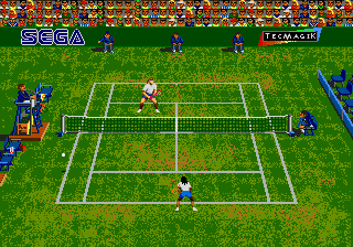Скриншот игры Andre Agassi Tennis